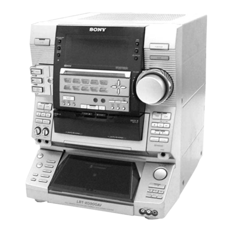 Sony game sync lbt-xg100av User manual Sony game sync lbt-xg100av User manual