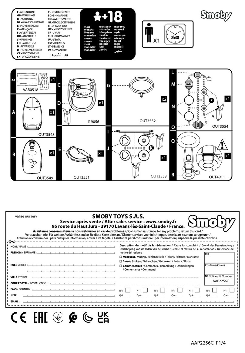 Smoby 39170 User manual