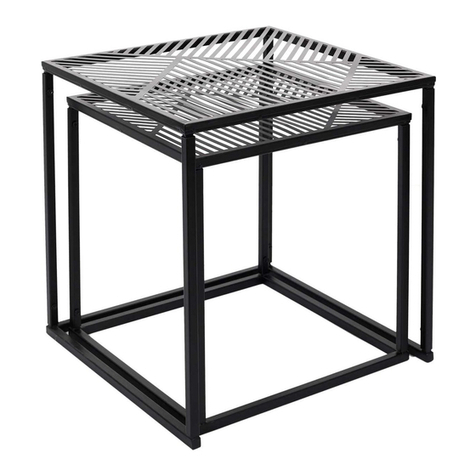 HOME DECO FACTORY Havana HD65811 Assembly instructions HOME DECO FACTORY Havana HD65811 Assembly instructions