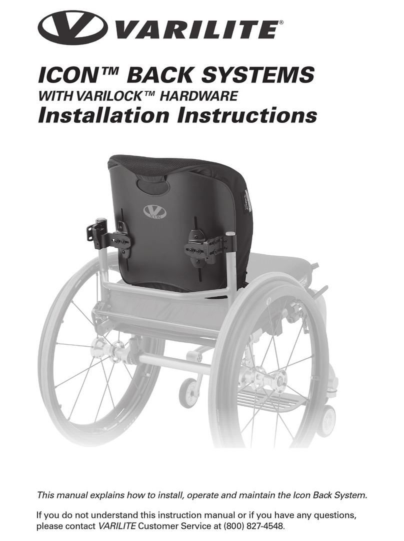 Vari Lite ICON BACK SYSTEM User manual Vari Lite ICON BACK SYSTEM User manual