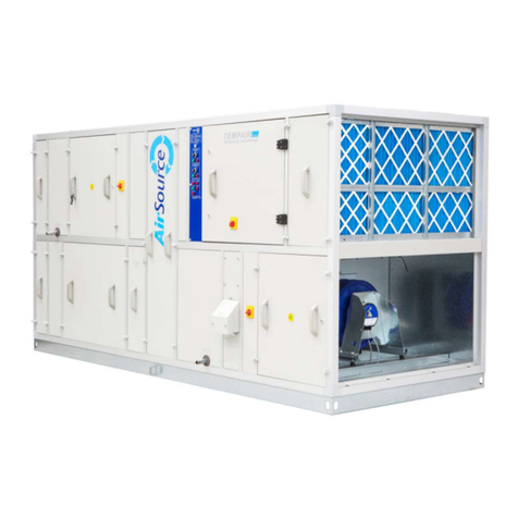 AirSource CustomAir Installation, operation & maintenance instructions