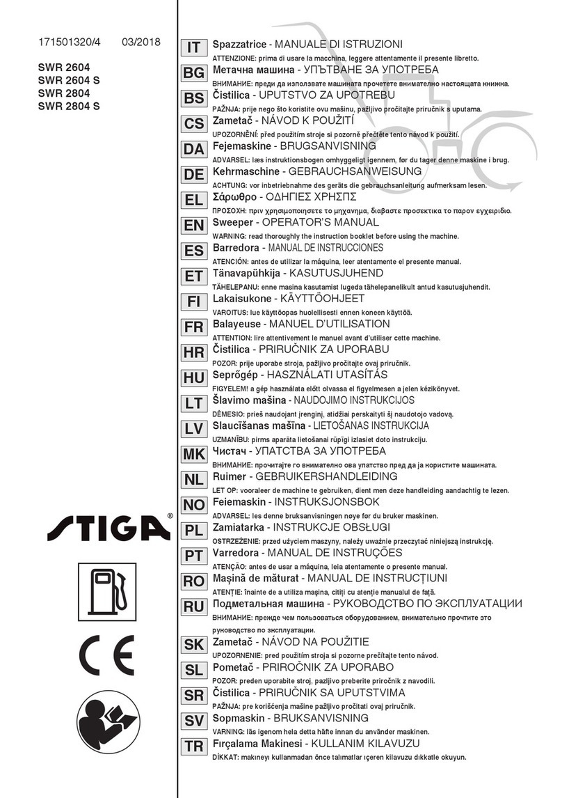 Stiga SWR 2604 User manual