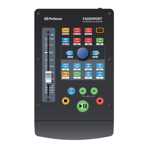 PRESONUS FADERPORT User manual