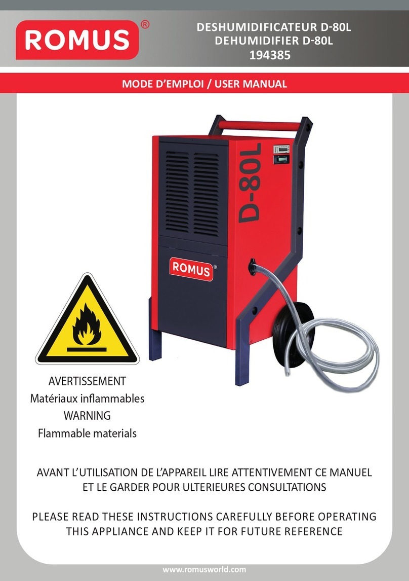 Romus D-80L User manual