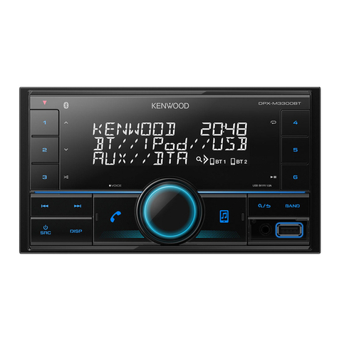 Kenwood DPX-M3300BT instruction manual