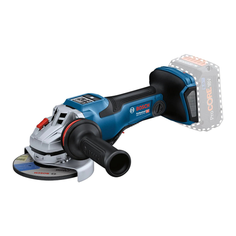 Bosch GWS Professional 18V-15 C User manual