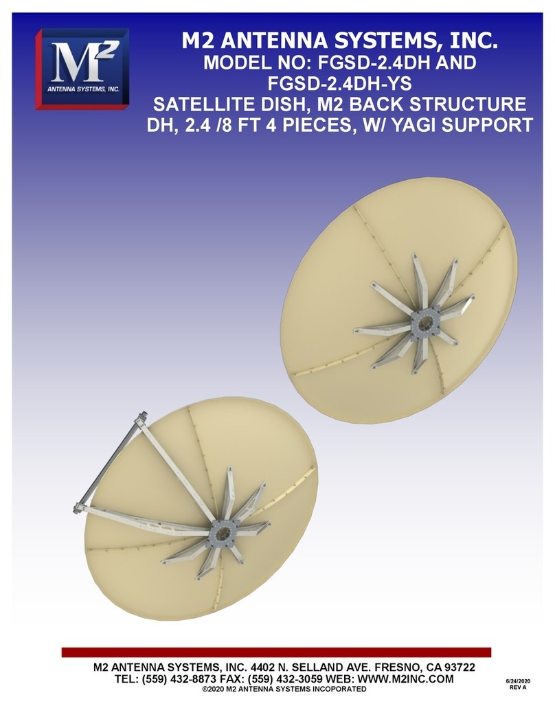 M2 Antenna Systems FGSD-2.4DH manual