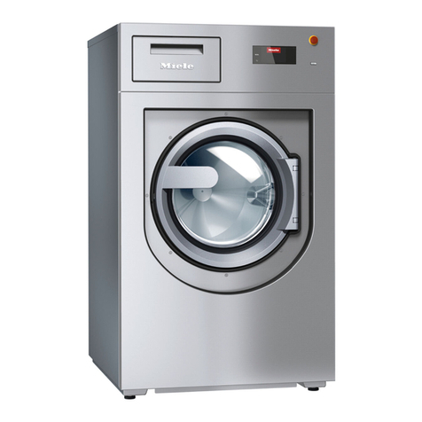 Miele PWM 912 Operating and installation instructions