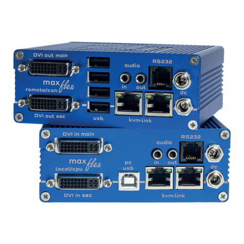 Ihse kvm-tec MAXflex KT-6024L CPU/LOCAL Quick Instruction
