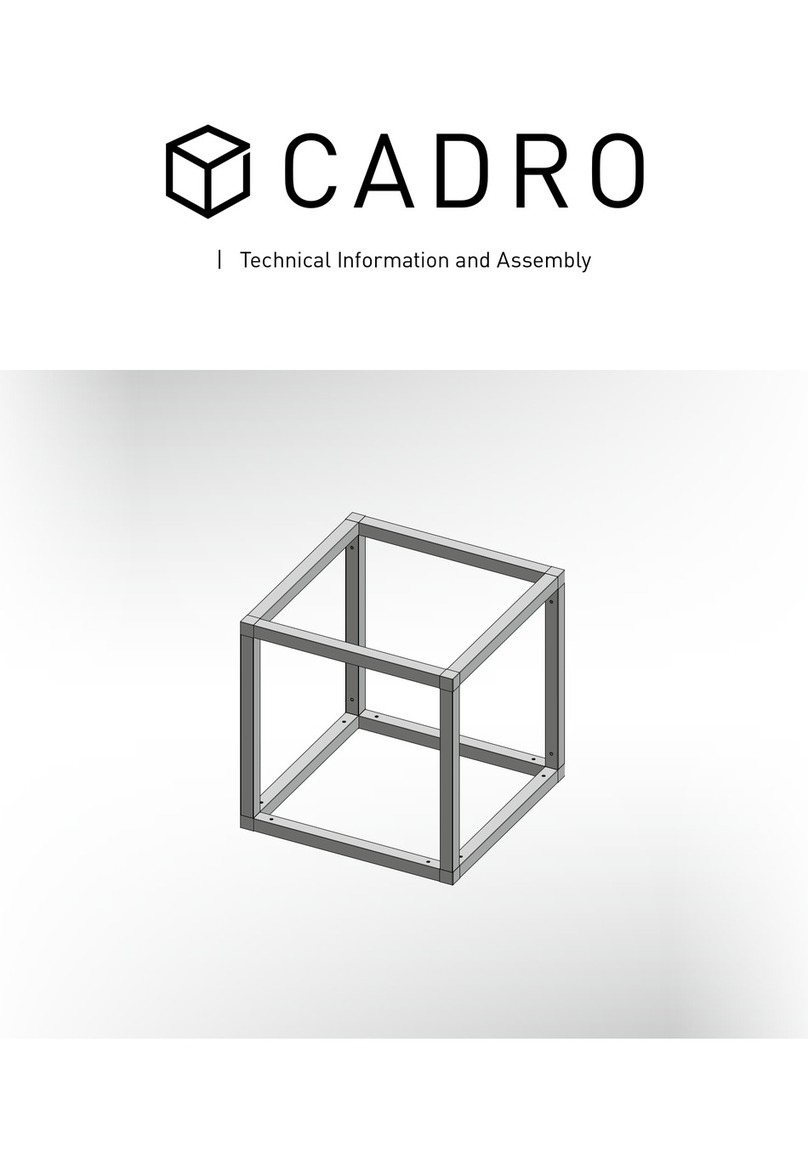 Hettich CADRO Manual