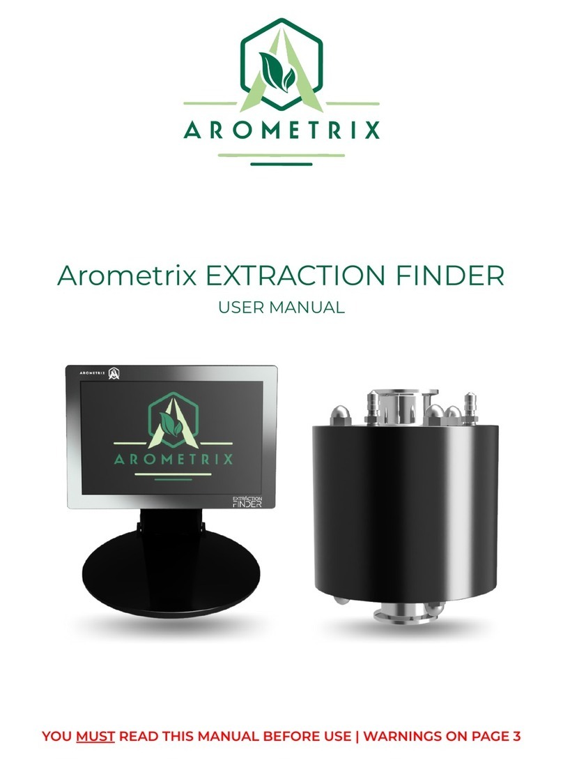 Arometrix Extraction Finder user manual