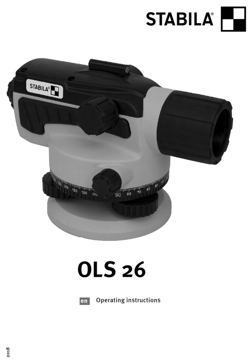Stabila OLS 26 User manual