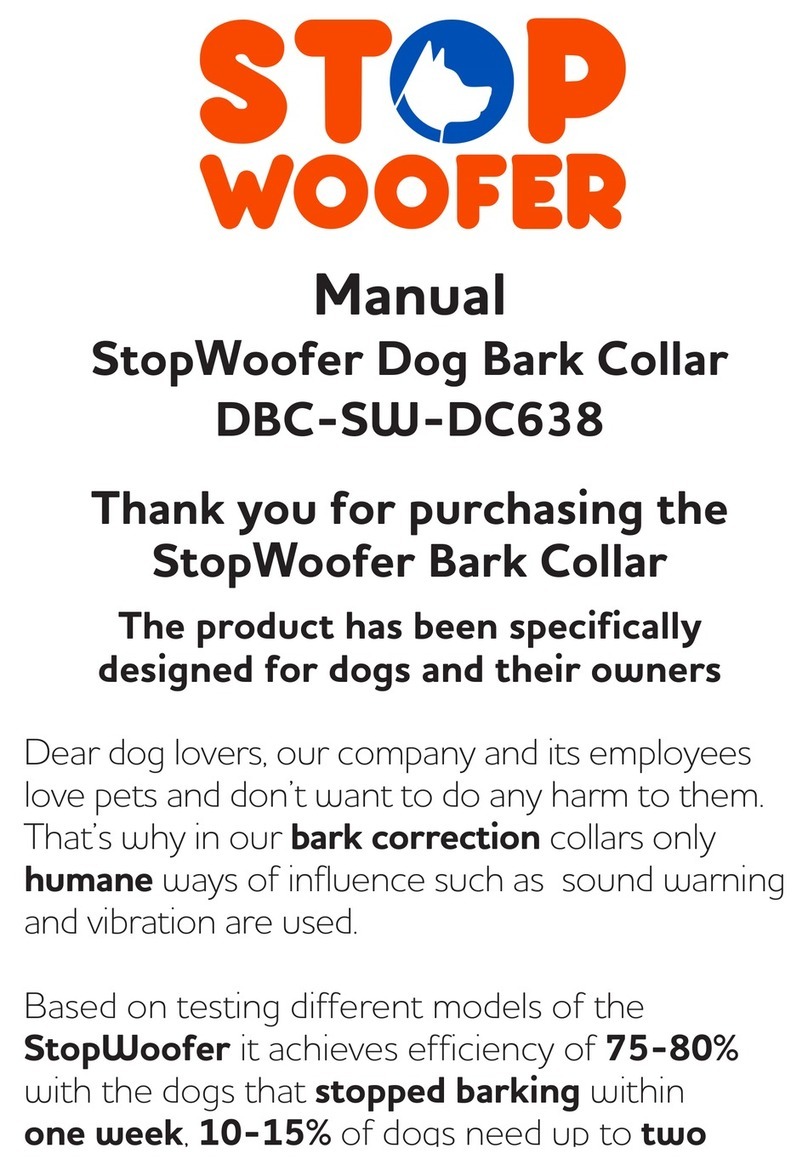 Stop Woofer DBC-SW-DC638 manual