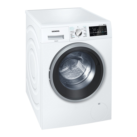 Siemens WD15G441DN Specification sheet