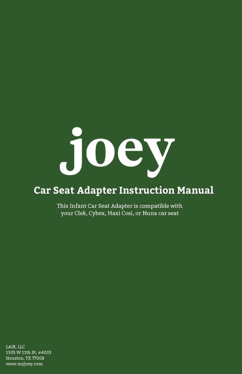 JOEY Car Seat Adapter instruction manual