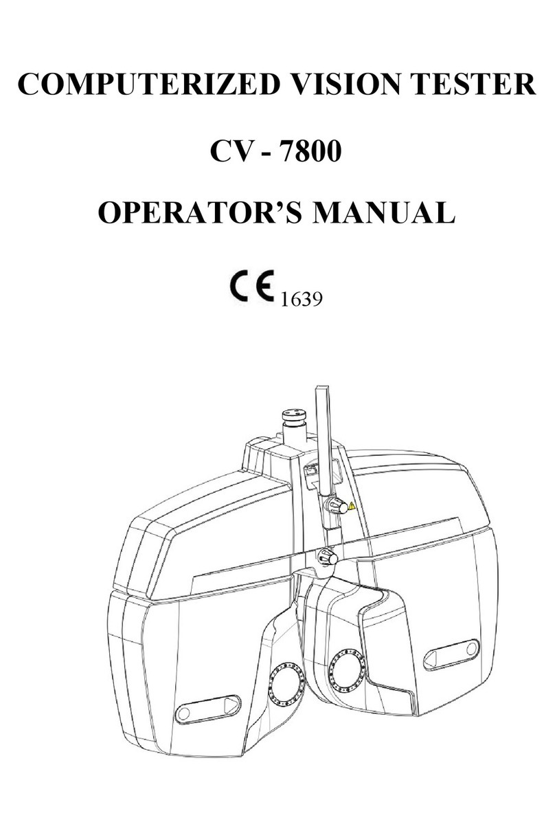 i-Optik CV-7800 Operator's manual