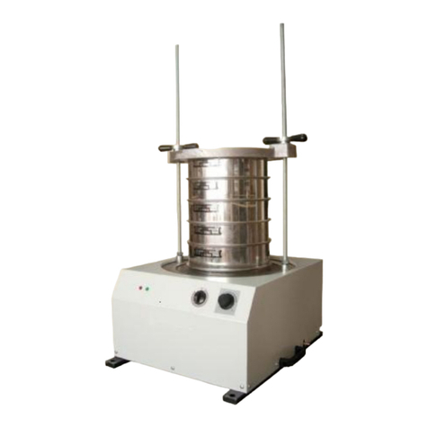labtest SIEVE SHAKER 300MM instruction manual