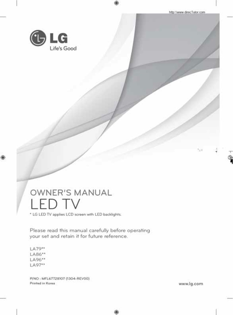 LG LA79 User manual