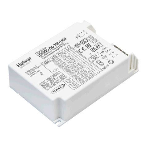 HELVAR LC60DS-DA-700-1400 manual