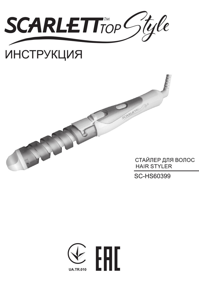 Scarlett TOP Style SC-HS60399 User manual