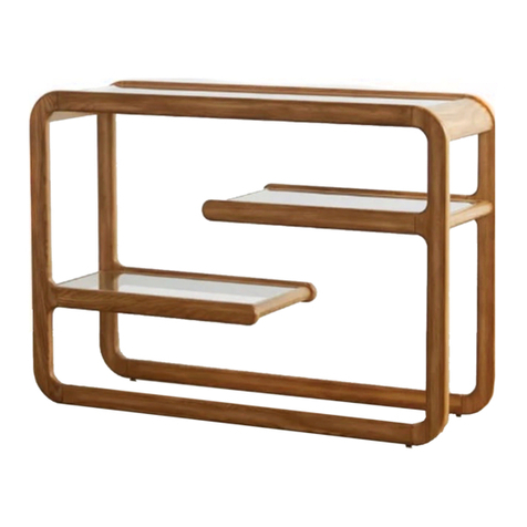 URBAN OUTFITTERS TAVI CONSOLE Assembly instructions URBAN OUTFITTERS TAVI CONSOLE Assembly instructions