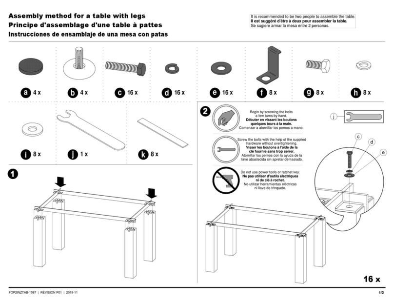 Canadel QUI2SACZ087 User manual Canadel QUI2SACZ087 User manual