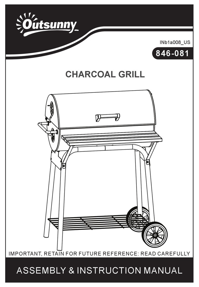 Outsunny 846-081 Assembly & instruction manual