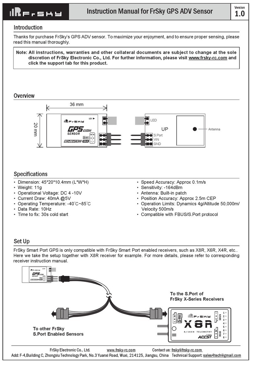 FrSky GPS ADV instruction manual