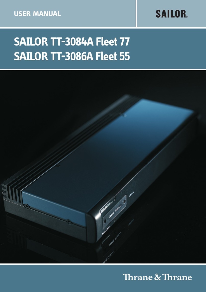 Thrane&Thrane SAILOR TT-3084A Fleet 77 user manual