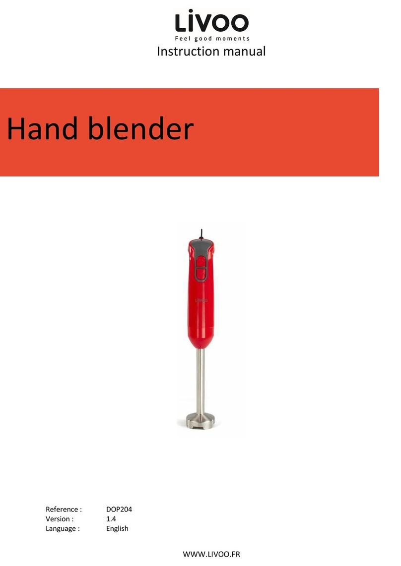 Livoo DOP204 User manual