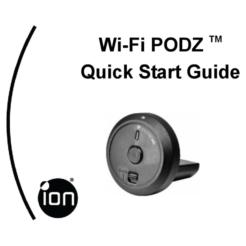 ION Wi-Fi PODZ User manual