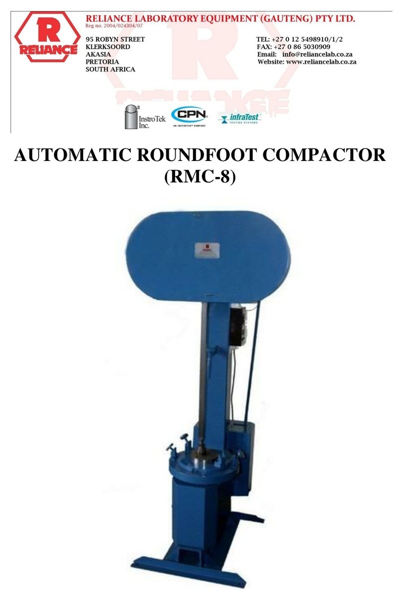 Reliance RMC-8 manual