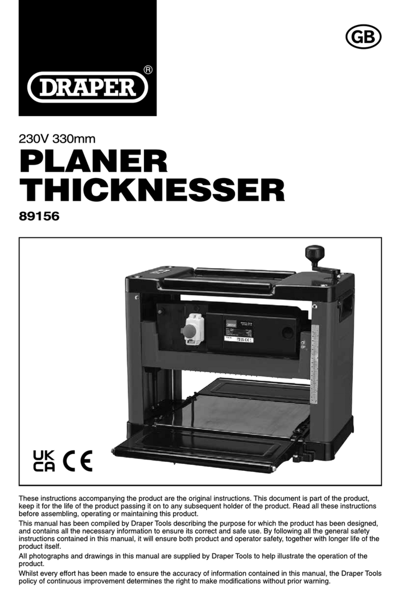 Draper PT2000D user manual