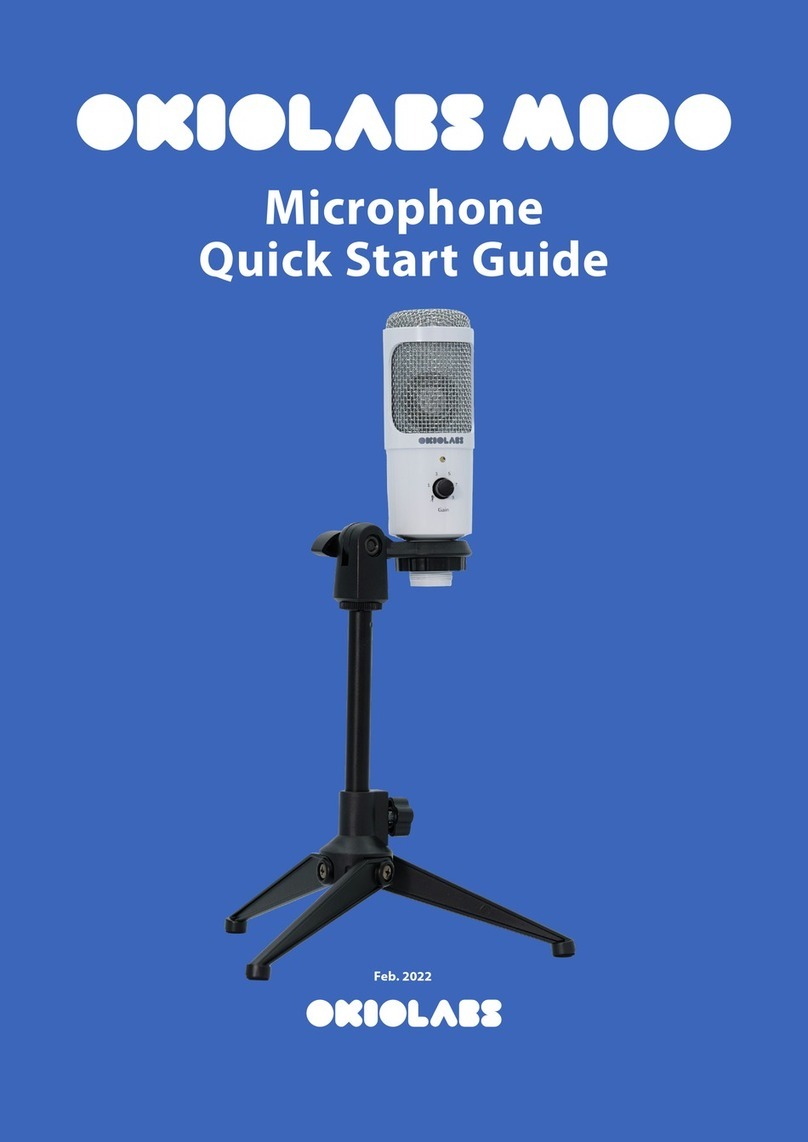 OKIOLABS M100 quick start guide