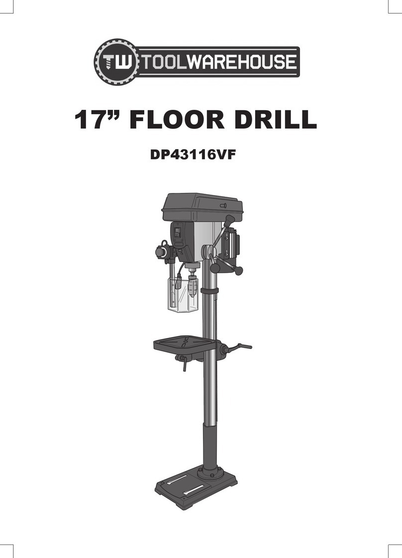 TOOL WAREHOUSE DP43116VF manual