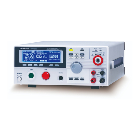 GW Instek GPT-9000 series User manual
