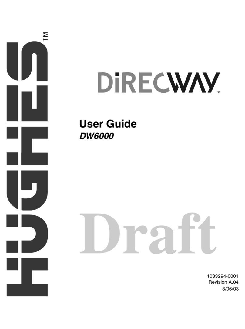 Hughes Network HUGHES DW6000 user guide