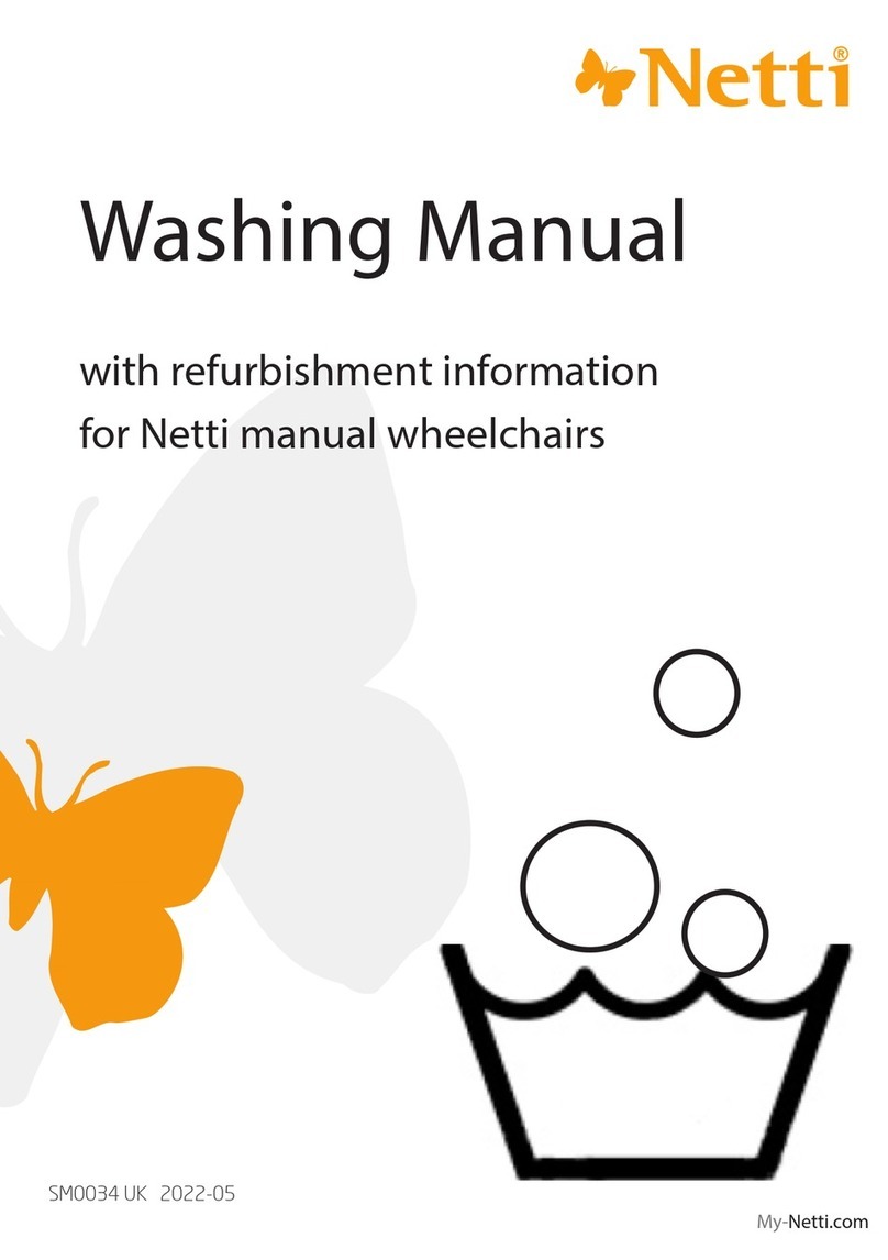 Alu Rehab Netti 4U CED XL User manual