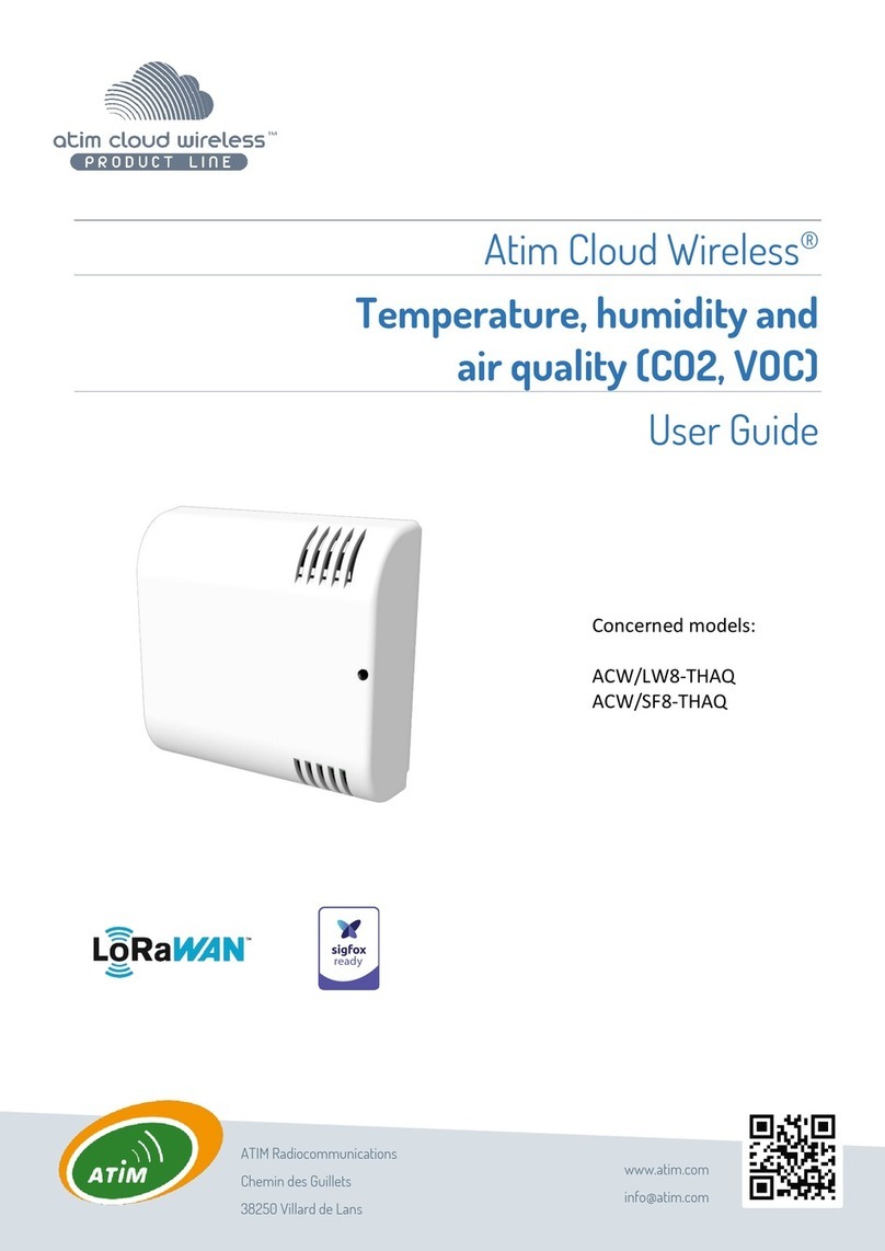 Atim Cloud Wireless ACW/LW8-THAQ user guide