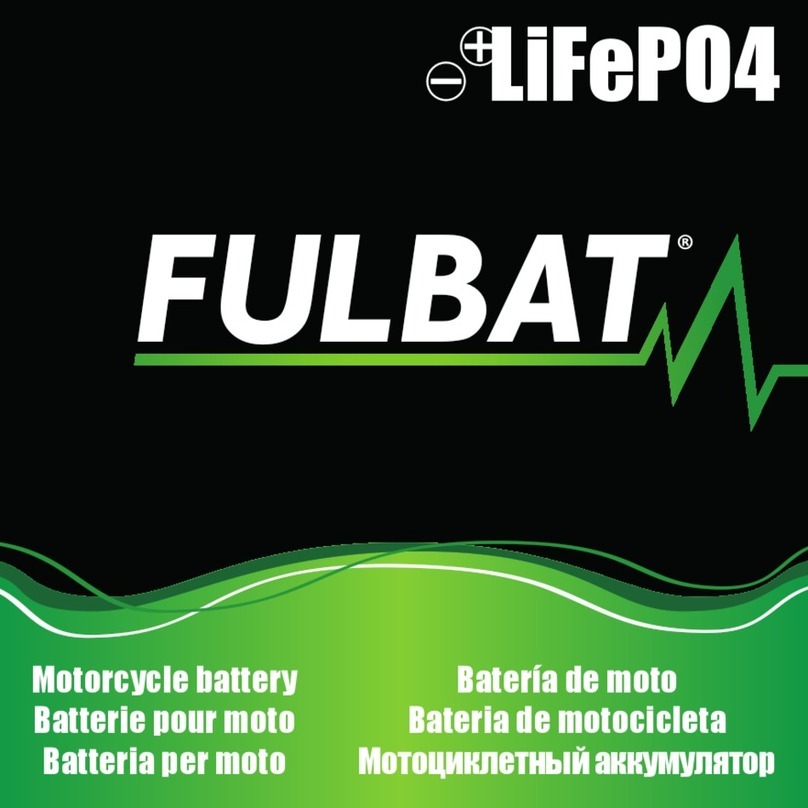 Fulbat LiFePO4 User manual