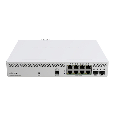 MikroTik CSS610-8P-2S+IN User manual
