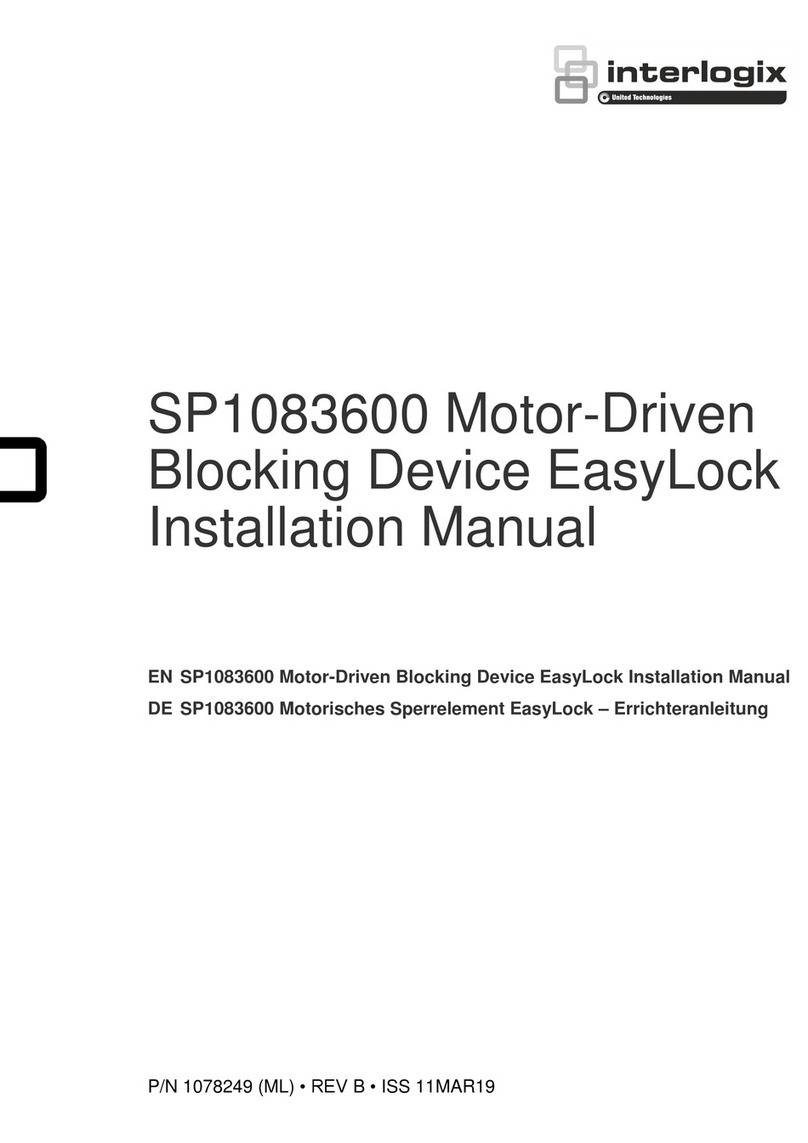 Interlogix SP1083600 User manual