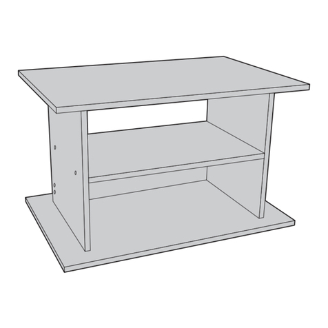Argos Beech Effect TV Bench 609/0162 User manual