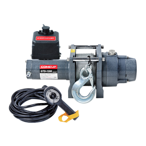 Come.up Winch GTD-1200 quick start guide