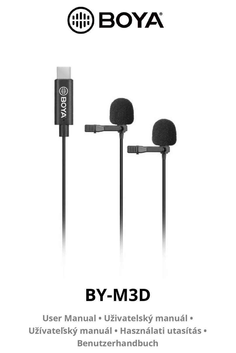 Boya BY-M3D User manual