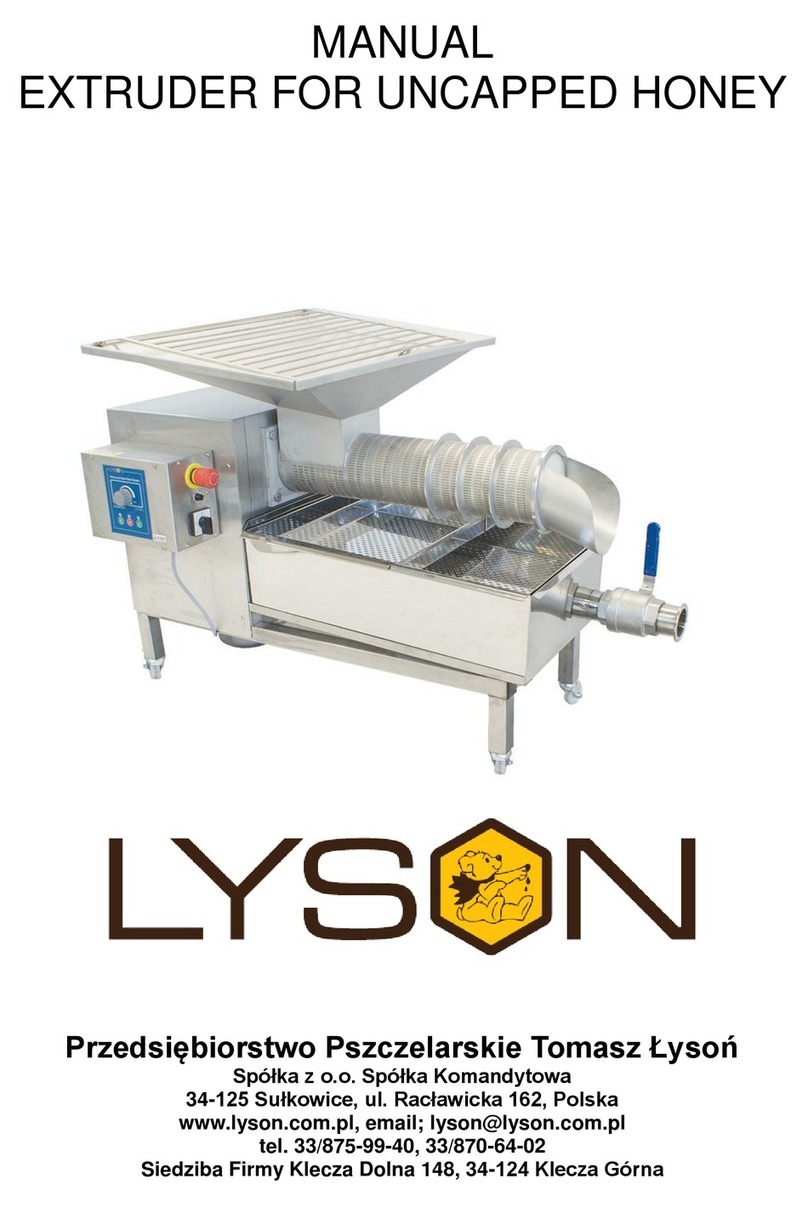 LYSON W20970 manual