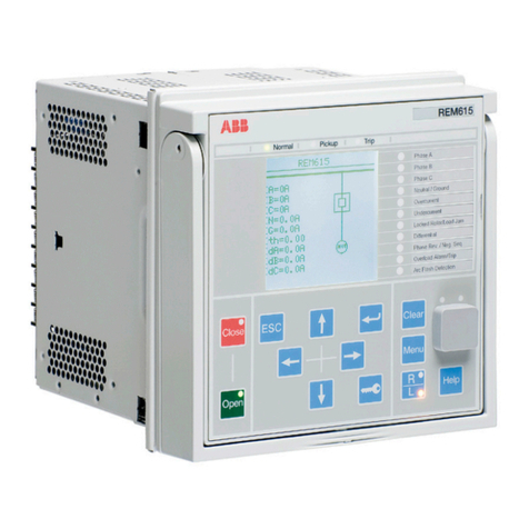 ABB REM615 ANSI manual