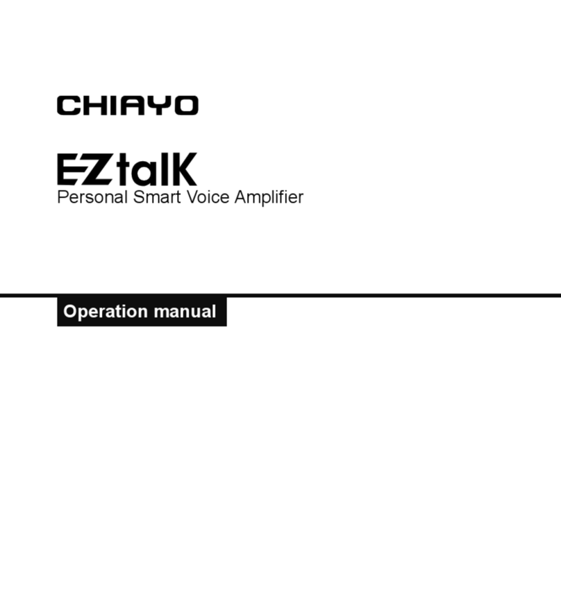 Chiayo EZtalK User manual