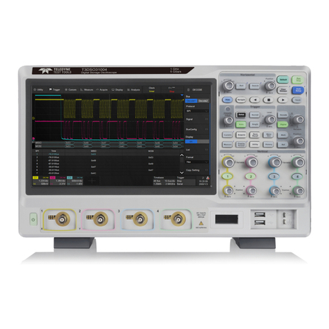 Teledyne Lecroy T3DSO3000 User manual