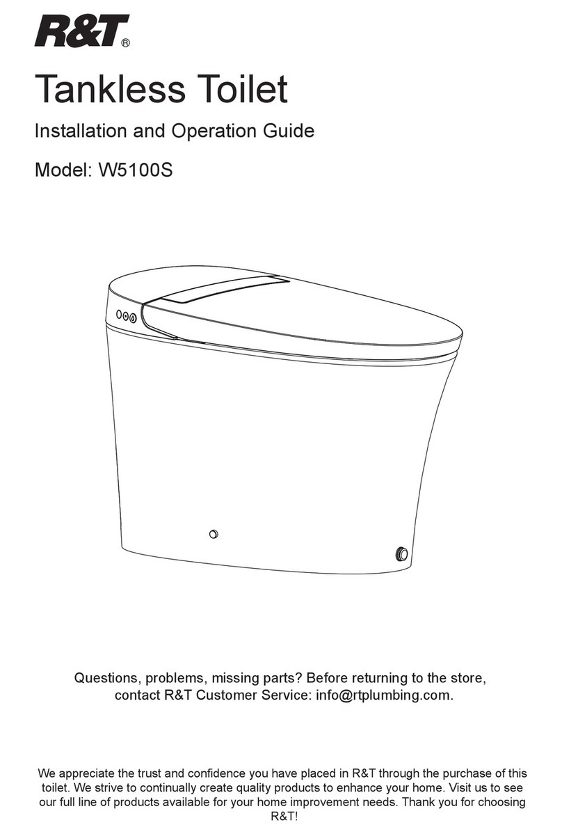 R&T W5100S Installation and operation guide